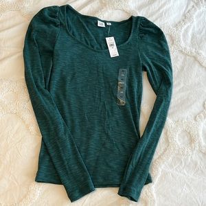 NWT GAP - XS Puff Sleeve Shirt.